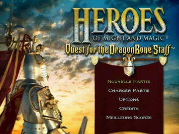 Heroes of Might and Magic - Quest for the DragonBone Staff screen shot title